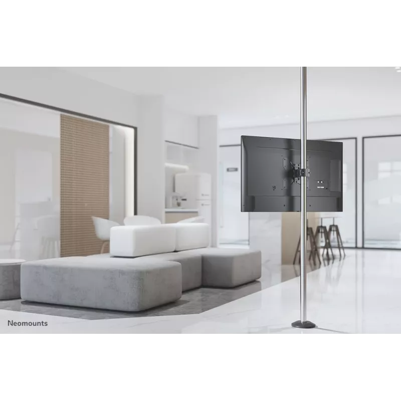 Neomounts FL40-450BL12 TV stovo laikiklis ant stulpo 23-42 col. - skersmuo 28-50 mm - pilnas judesys