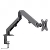 Neomounts DS70-700BL1 Monitor laikiklis 17-27 colių - dujinė spyruoklė, spaustuvas, 7 kg, 43,2 cm (17 col.), 68,6 cm (27 col.), 100 x 100 mm, Juoda