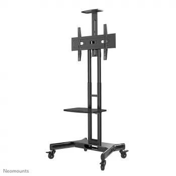 Neomounts NM-M1700BLACK mobilus TV stovas 32-75 colių, juodas, fiksuotas ant grindų, plieninis, 50 kg, 81,3 cm (32 coliai), 190,5 cm (75 coliai)