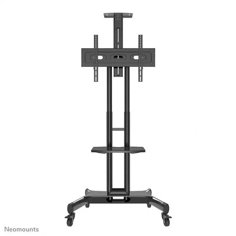 Neomounts NM-M1700BLACK mobilus TV stovas 32-75 colių, juodas, fiksuotas ant grindų, plieninis, 50 kg, 81,3 cm (32 coliai), 190,5 cm (75 coliai)