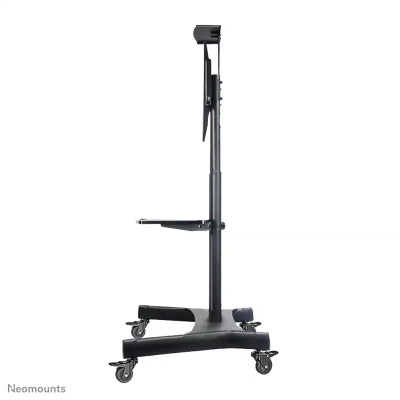 Neomounts NM-M1700BLACK mobilus TV stovas 32-75 colių, juodas, fiksuotas ant grindų, plieninis, 50 kg, 81,3 cm (32 coliai), 190,5 cm (75 coliai)