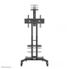 Neomounts NM-M1700BLACK mobilus TV stovas 32-75 colių, juodas, fiksuotas ant grindų, plieninis, 50 kg, 81,3 cm (32 coliai), 190,5 cm (75 coliai)