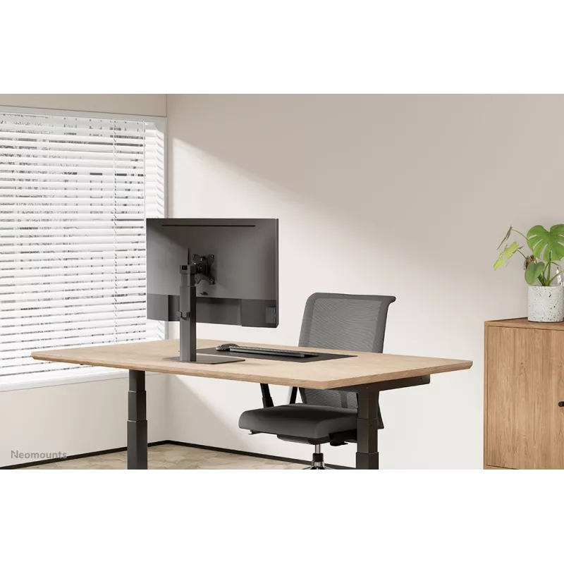 Neomounts FPMA-D865BLACK Monitorio stovas 10-32 col. - dujinė spyruoklė