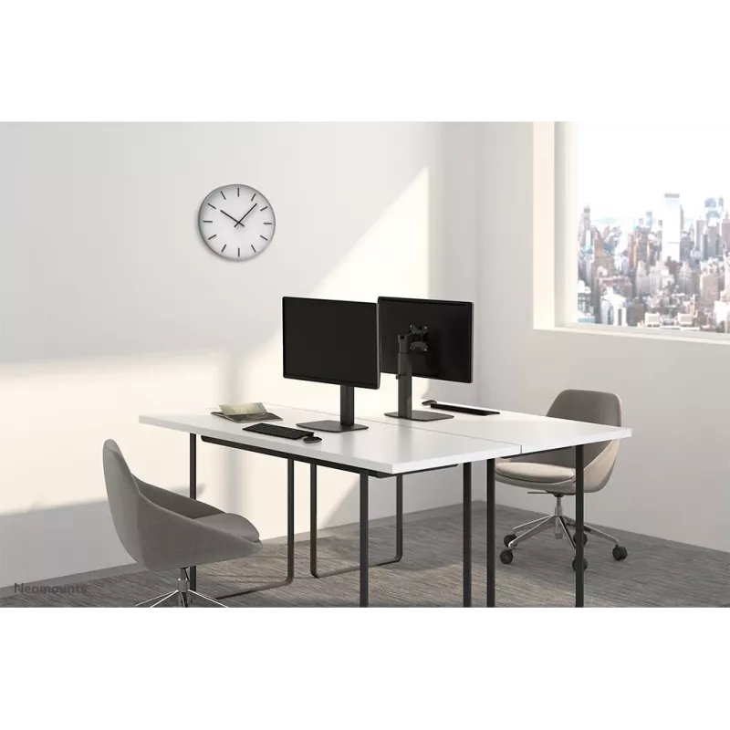 Neomounts FPMA-D865BLACK Monitorio stovas 10-32 col. - dujinė spyruoklė