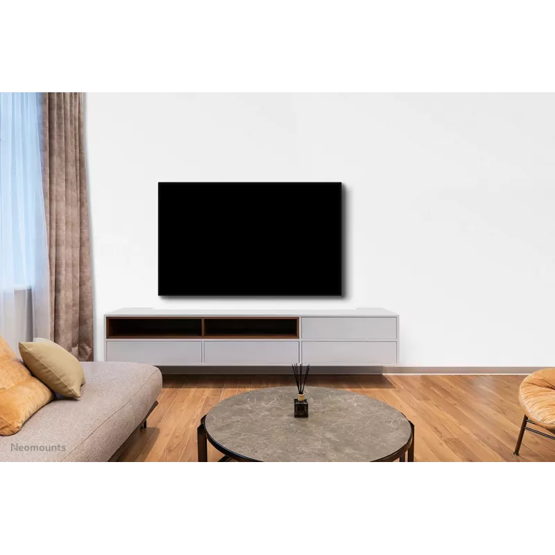 Neomounts WL30S-850BL18 fiksuotas TV laikiklis sieninis 43-86 colių - užrakinamas - greitas montavimas