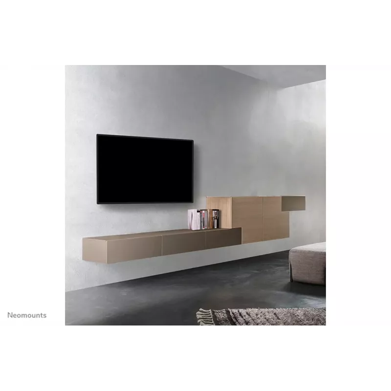 Neomounts WL30S-850BL18 fiksuotas TV laikiklis sieninis 43-86 colių - užrakinamas - greitas montavimas