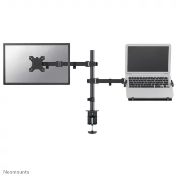 Neomounts FPMA-D550NOTEBOOK Monitorinis stovas su nešiojamojo kompiuterio laikikliu 10-32 col.