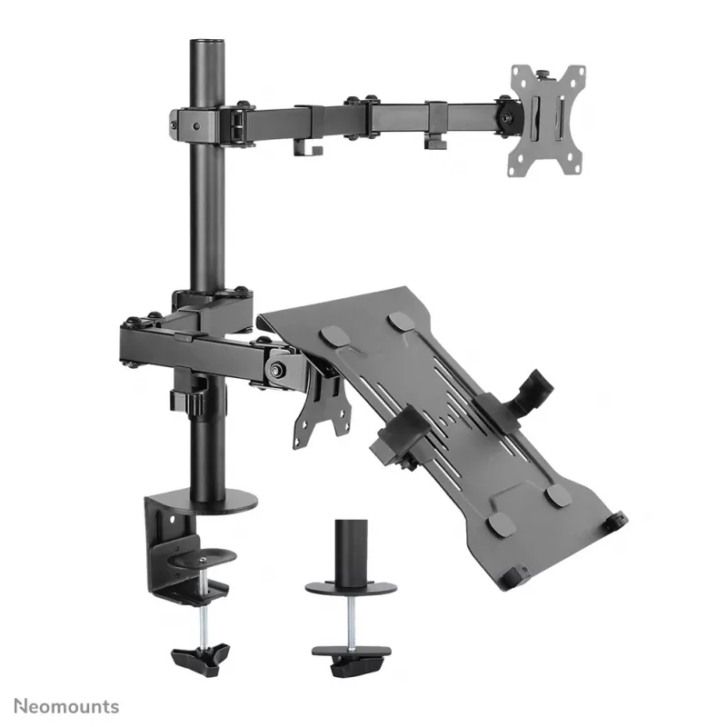 Neomounts FPMA-D550NOTEBOOK Monitorinis stovas su nešiojamojo kompiuterio laikikliu 10-32 col.