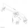Neomounts FPMA-D700D3 Monitorinis stovas 10-27 col., spaustuvas, 8 kg, VESA 75x75/100x100 mm, juodas