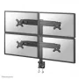Neomounts FPMA-D700D4 Monitor laikiklis 19-30 colių, Gnybtas, 8 kg, 48,3 cm (19 inch), 76,2 cm (30 inch), 100 x 100 mm, Juodas