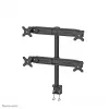 Neomounts FPMA-D700D4 Monitor laikiklis 19-30 colių, Gnybtas, 8 kg, 48,3 cm (19 inch), 76,2 cm (30 inch), 100 x 100 mm, Juodas