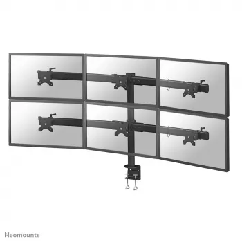 Laikiklis monitoriui Neomounts FPMA-D700D6, 19-27 colių, spaustuvas, 8 kg, 48,3 cm (19 inch), 68,6 cm (27 inch), 100 x 100 mm, juodas