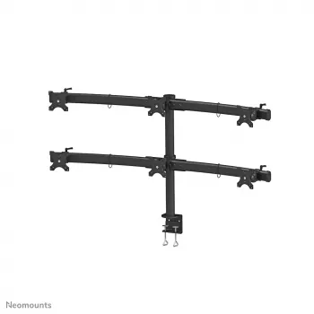 Laikiklis monitoriui Neomounts FPMA-D700D6, 19-27 colių, spaustuvas, 8 kg, 48,3 cm (19 inch), 68,6 cm (27 inch), 100 x 100 mm, juodas