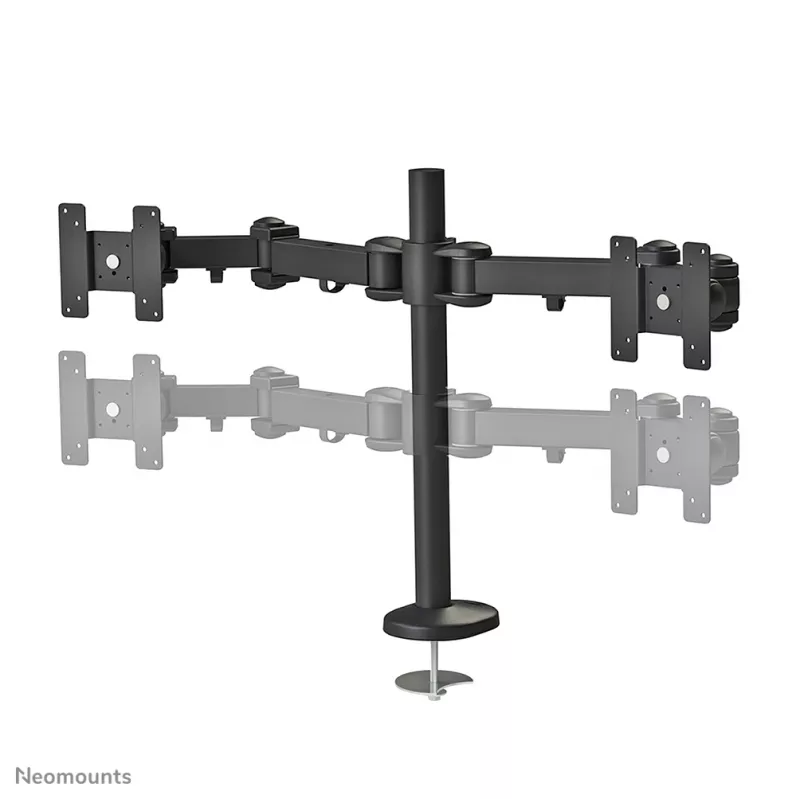Neomounts FPMA-D960DG monitorinis laikiklis 10-27 colių, tvirtinimas per kiaurymę, 8 kg, 100 x 100 mm, juodas