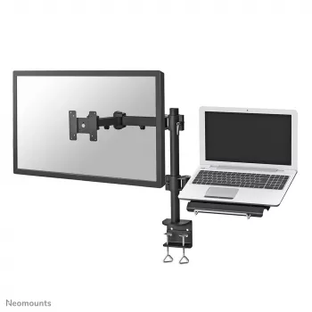 Neomounts FPMA-D960NOTEBOOK monitorinė ranka su nešiojamojo kompiuterio laikikliu 10-27 colių
