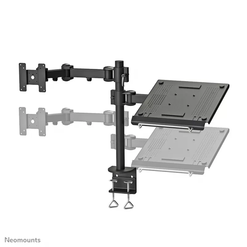 Neomounts FPMA-D960NOTEBOOK monitorinė ranka su nešiojamojo kompiuterio laikikliu 10-27 colių