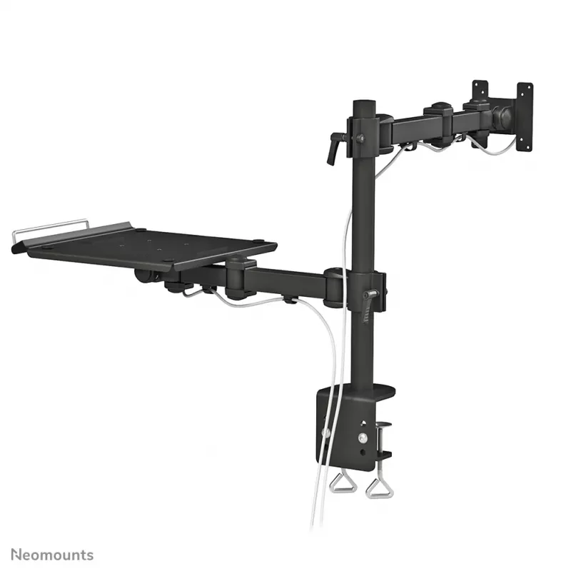 Neomounts FPMA-D960NOTEBOOK monitorinė ranka su nešiojamojo kompiuterio laikikliu 10-27 colių