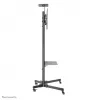 Neomounts PLASMA-M1700E mobilus grindinis stovas televizoriui 32-70 colių, juodas, plieninis, 50 kg