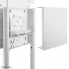 Neomounts NS-M1250WHITE mobilus stovas televizoriui 37-70 colių - sukamas