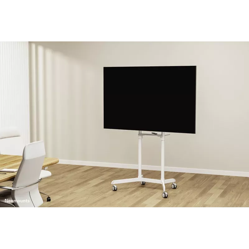 Neomounts NS-M1250WHITE mobilus stovas televizoriui 37-70 colių - sukamas