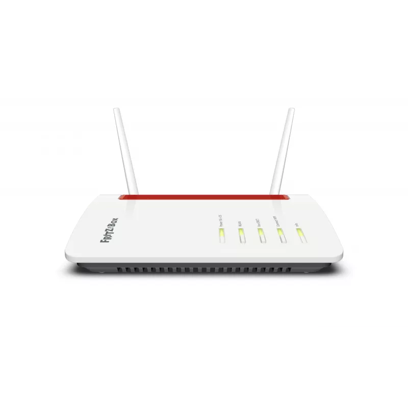 FRITZ!Box 6850 5G belaidis maršrutizatorius Gigabit Ethernet Dual-band (2,4 GHz / 5 GHz) Juoda, Raudona, Balta
