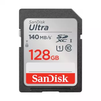 „Flash Memory SanDisk 128GB SDXC UHS-I Class 10 SDSDUNB-128G-GN6IN“