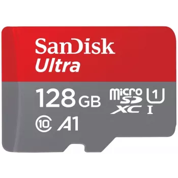 WESTERN DIGITAL SanDisk Ultra micro SDXC 128GB su SD adapteriu 140MB/s A1 Class 10 UHS-I - Imaging pakuotė
