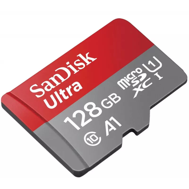 WESTERN DIGITAL SanDisk Ultra micro SDXC 128GB su SD adapteriu 140MB/s A1 Class 10 UHS-I - Imaging pakuotė