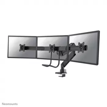 Neomounts NM-D775DX3BLACK Monitorinis laikiklis 17-27 colių - dujinė spyruoklė - Topfix - 180° stabdiklis