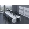 Neomounts NM-D775WHITEPLUS monitorio rankena 10-49 colių - dujinė spyruoklė - Topfix - 180° stabdiklis
