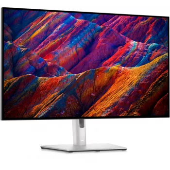 DELL UltraSharp 32 4K USB-C Hub Monitor U3223QE, 80 cm (31.5 colio), 3840 x 2160 pikselių, 4K Ultra HD, LCD, 8 ms, sidabrinis
