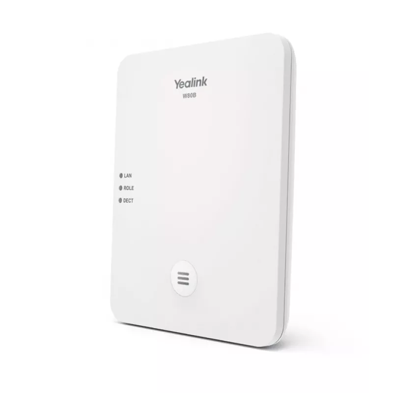 Yealink W80B DECT bazinė stotelė balta