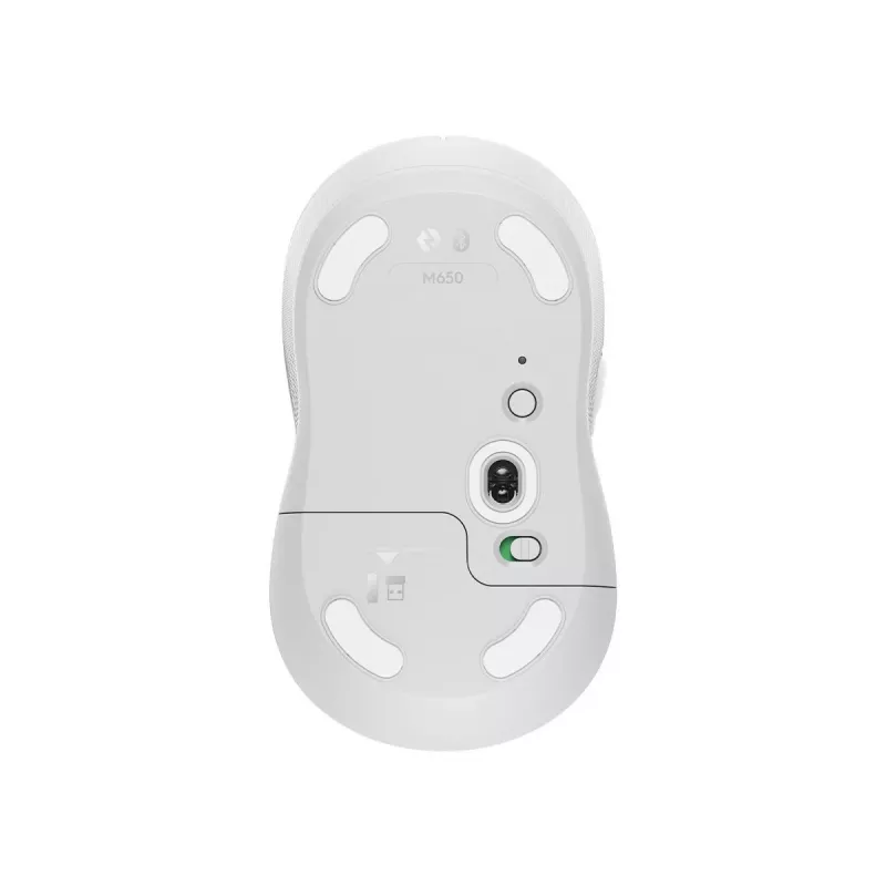 LOGITECH Signature M650 belaidė pelė Off-white