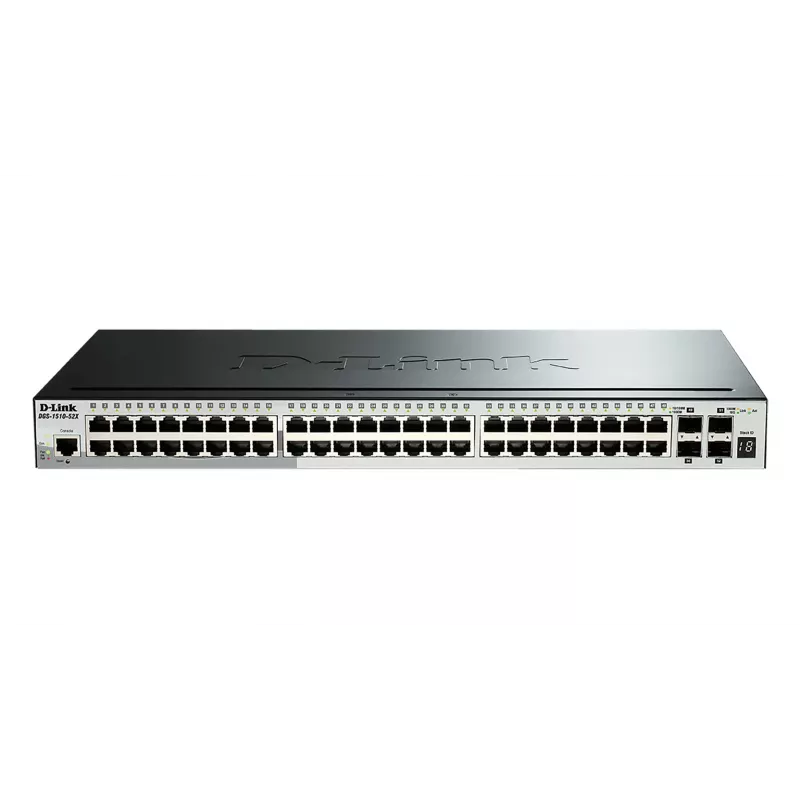 D-Link DGS-1510-20/E valdomas tinklo komutatorius L2/L3 Gigabit Ethernet (10/100/1000) 1U pilka