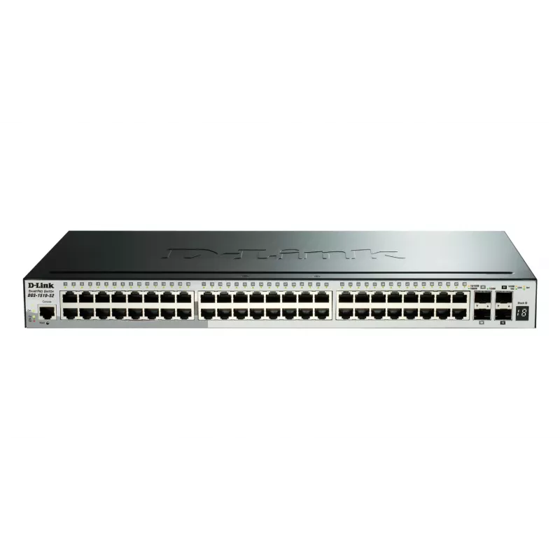 D-Link DGS-1510-20/E valdomas tinklo komutatorius L2/L3 Gigabit Ethernet (10/100/1000) 1U pilka