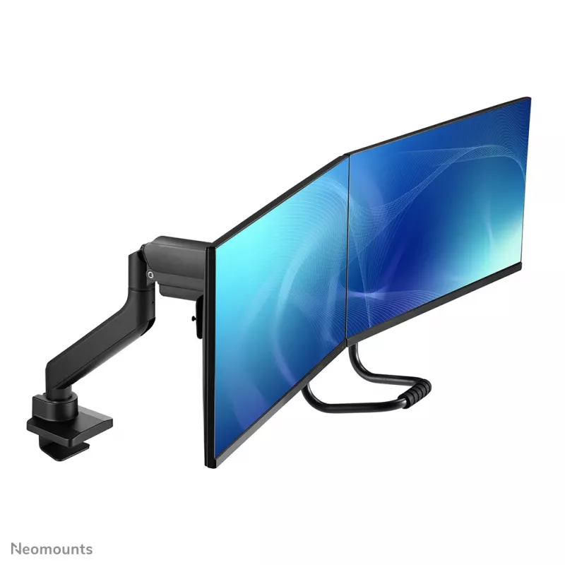Neomounts DS75-450BL2 monitorinis laikiklis 17-32 colių - dujinė spyruoklė - Topfix - 180° stabdiklis