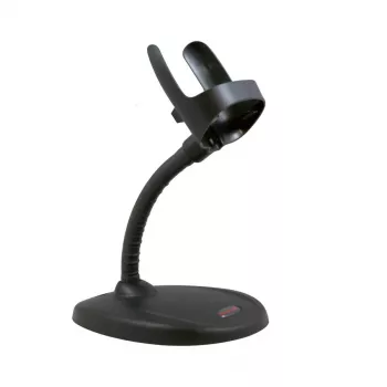 HONEYWELL brūkšninių kodų skaitytuvas Voyager 1250g USB rinkinys – juodas skaitytuvas 1250g, USB A tipo spiralinis kabelis 3 m, lankstus stovas, dokumentacija