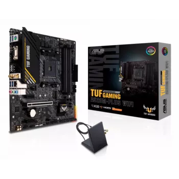 ASUS TUF GAMING A520M-PLUS WIFI pagrindinė plokštė, AMD A520, Socket AM4, micro ATX