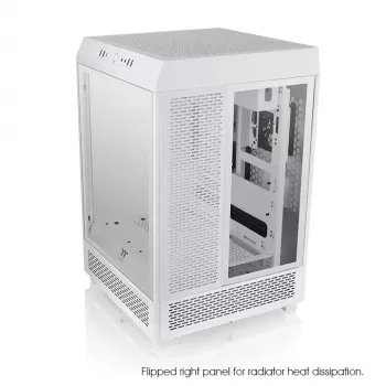 THERMALTAKE Korpusas Mid Tower - The Tower 500 - Baltas