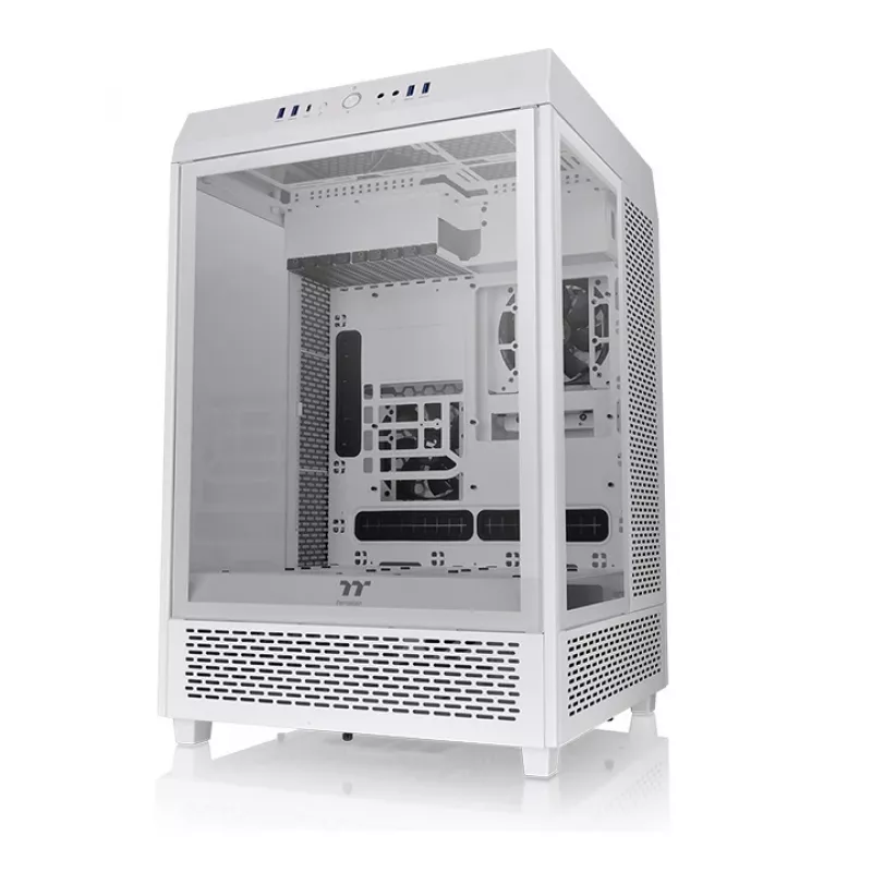 Thermaltake Ceres 500 TG ARGB Snow Midi Tower kompiuterio korpusas, baltas