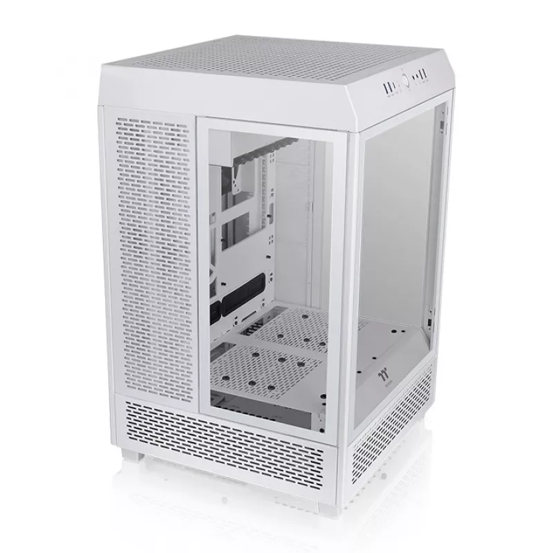 Thermaltake Ceres 500 TG ARGB Snow Midi Tower kompiuterio korpusas, baltas