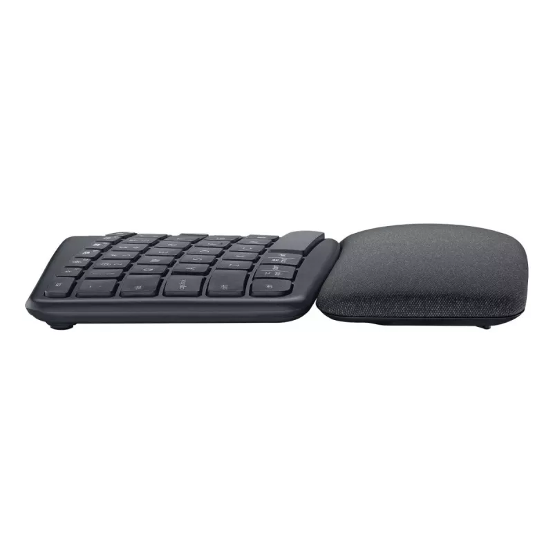 LOGITECH Ergo K860 – Belaidis išskirtos klaviatūros klaviatūra, verslui, grafito spalva, QWERTZ vokiškas išdėstymas