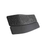 LOGITECH Ergo K860 – Belaidis išskirtos klaviatūros klaviatūra, verslui, grafito spalva, QWERTZ vokiškas išdėstymas