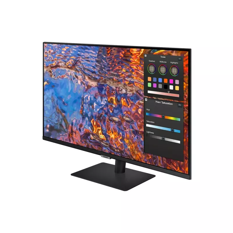 Monitorius Samsung S80PB 32 colių 4K Ultra HD LED IPS 3840 x 2160, 5 ms, 178° žiūrėjimo kampai, USB šakotuvas, VESA, aukščio reguliavimas
