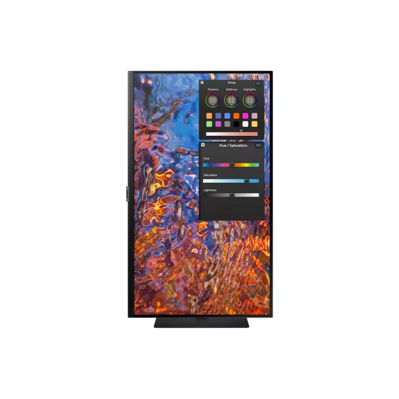 Monitorius Samsung S80PB 32 colių 4K Ultra HD LED IPS 3840 x 2160, 5 ms, 178° žiūrėjimo kampai, USB šakotuvas, VESA, aukščio reguliavimas