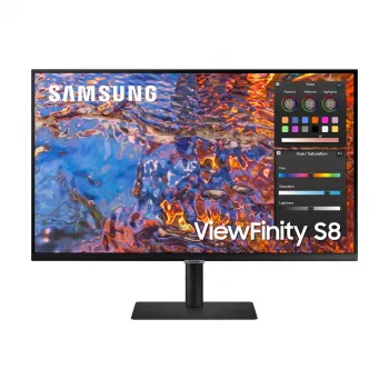 Monitorius Samsung S80PB 32 colių 4K Ultra HD LED IPS 3840 x 2160, 5 ms, 178° žiūrėjimo kampai, USB šakotuvas, VESA, aukščio reguliavimas