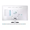 Samsung S43CG700NU monitor kompiuterinis 109,2 cm (43 col.) 3840 x 2160 4K Ultra HD LED juodas, baltas