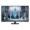 Samsung S43CG700NU monitor kompiuterinis 109,2 cm (43 col.) 3840 x 2160 4K Ultra HD LED juodas, baltas