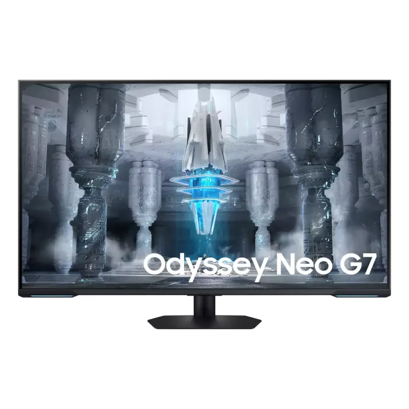 Samsung S43CG700NU monitor kompiuterinis 109,2 cm (43 col.) 3840 x 2160 4K Ultra HD LED juodas, baltas
