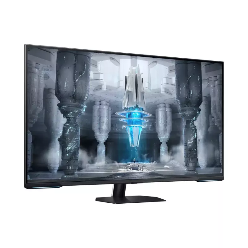 Samsung S43CG700NU monitor kompiuterinis 109,2 cm (43 col.) 3840 x 2160 4K Ultra HD LED juodas, baltas
